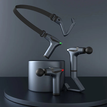 Deep Tissue Massage Gun and Stretch Strap Set